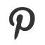 Pinterest black logo